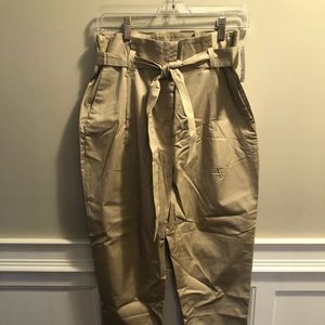 H&M Paper bag style pants. NWT.